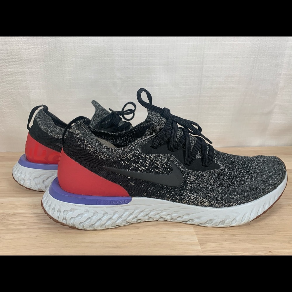 Nike Epic React Flyknit Red Orbit Mens Size 9